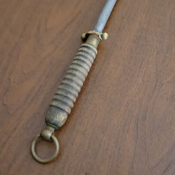 Antique 14" Steel J. A. HENCKELS Knife Sharpening Steel Rod Sharpener Rod - Picture 9 of 11